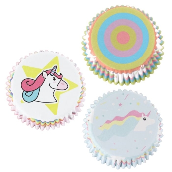 Cupcake Baking Cases - Unicorn